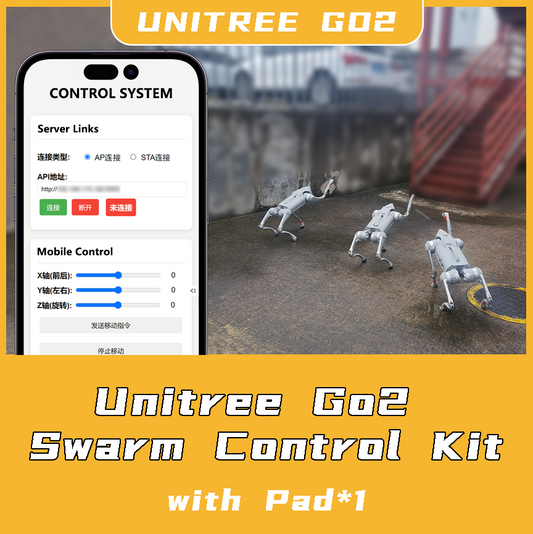 Unitree Go2 Swarm Control Kit with Windows Tablet
